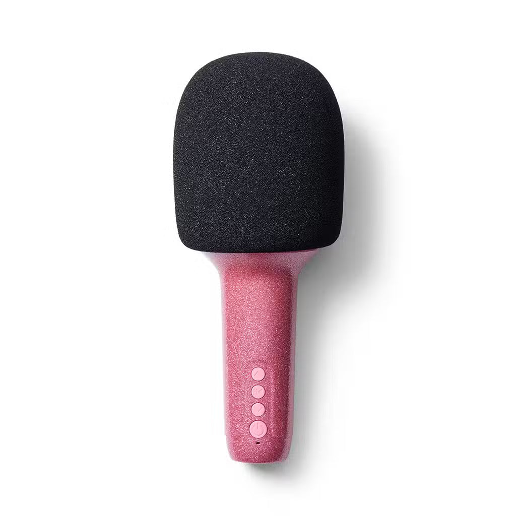 LaLarma Mikrofon Glitter Groove Rosa