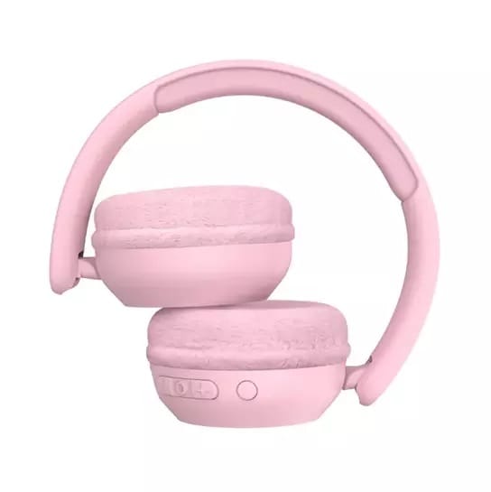 LaLarma Trådløse Høretelefoner Med Lys Lyserød