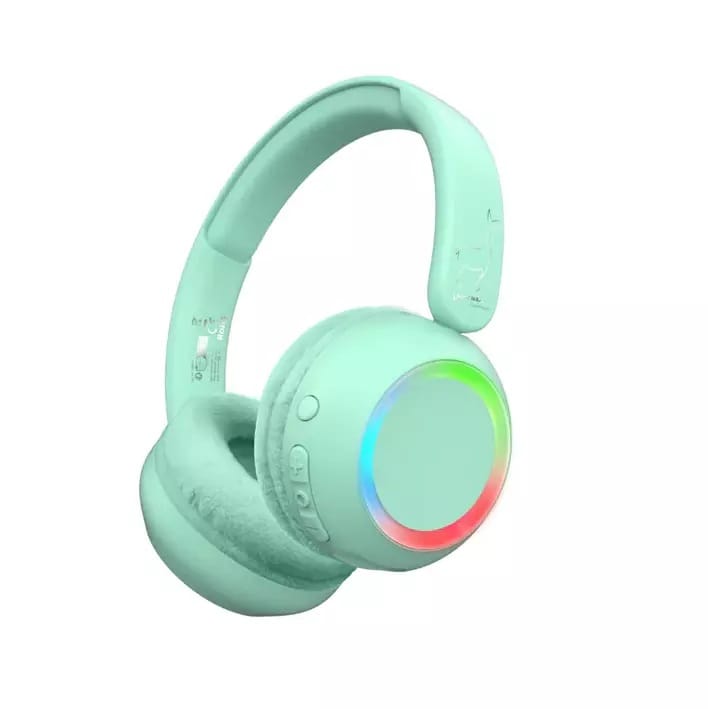 LaLarma Trådløse Høretelefoner Med Lys Mint