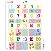 Lærings Puslespil Lær At Tælle