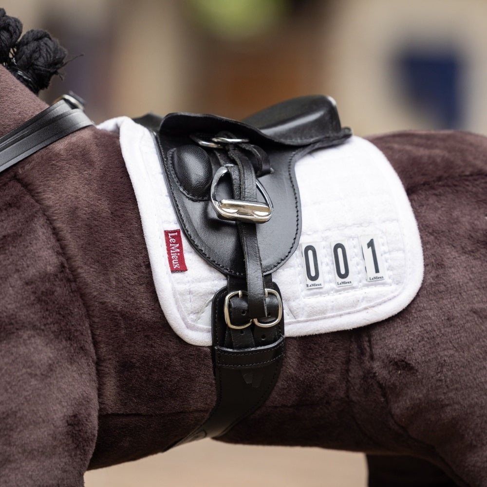 Le Mieux Mini Pony Dressurunderlag Hvid