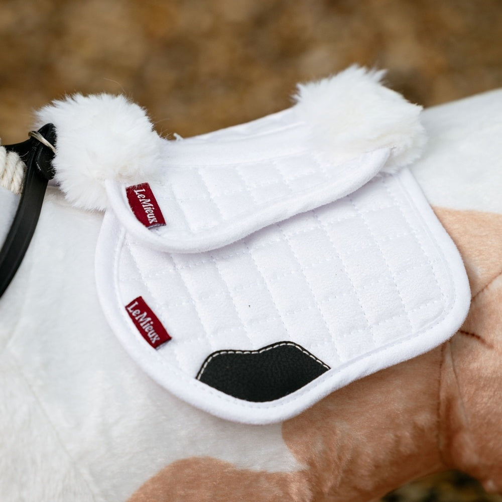 Le Mieux Mini Pony Sadelpad Hvid