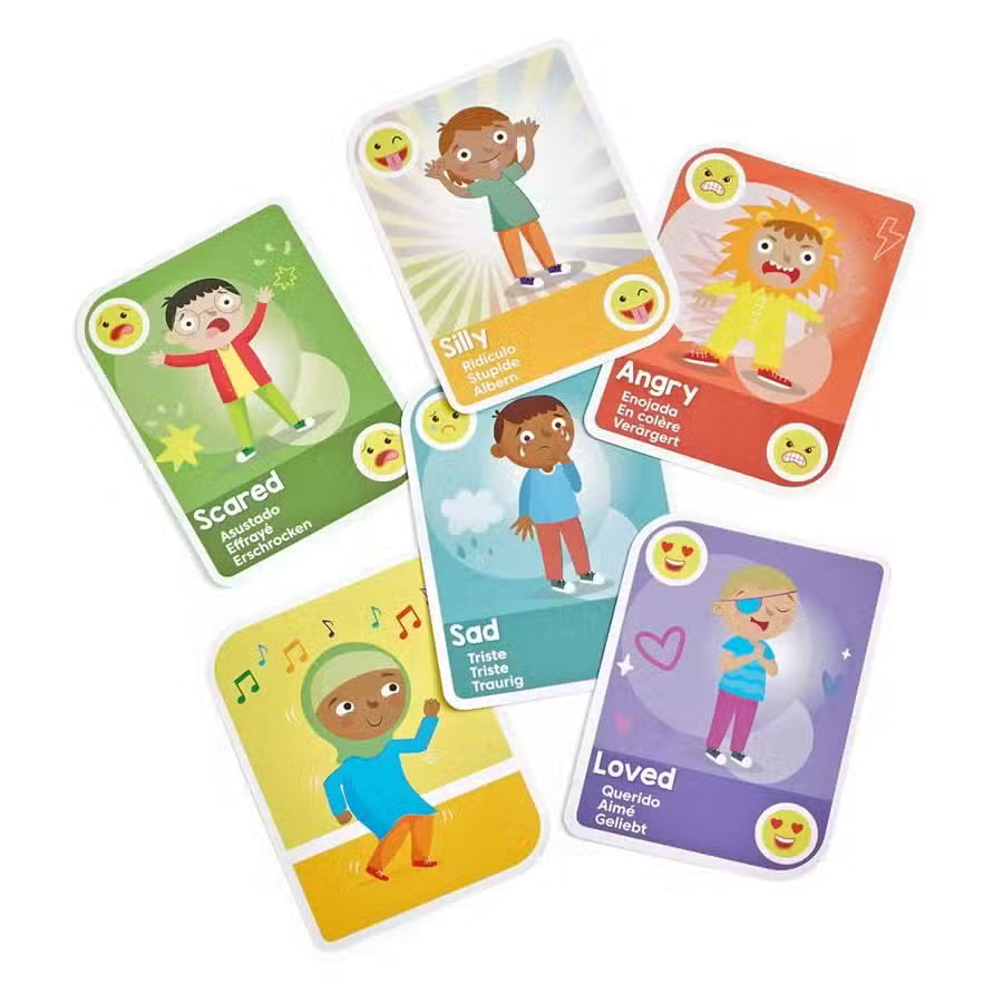 Learning Rescources Samtalekort Følelser