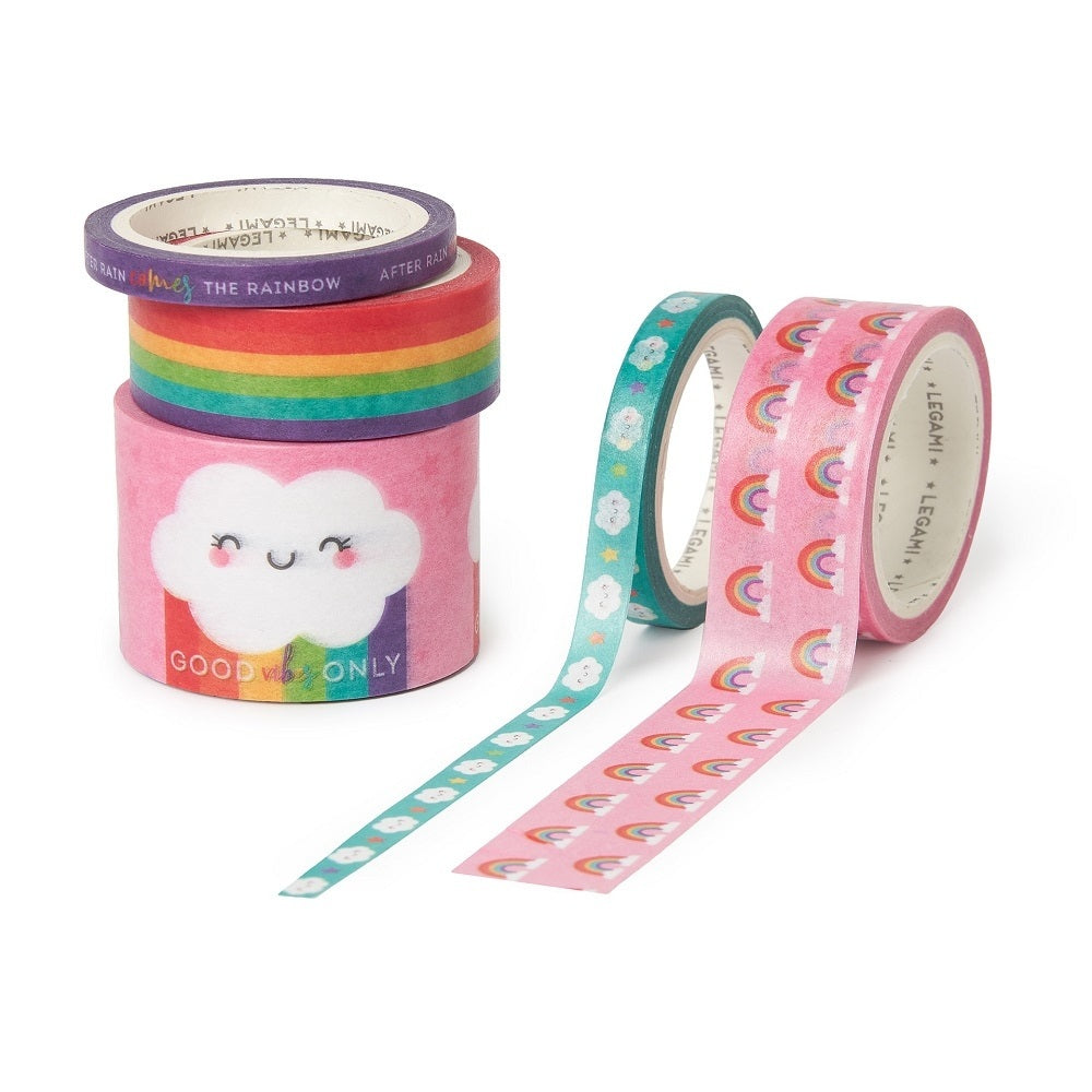 Legami Tape Regnbue 5 Pak