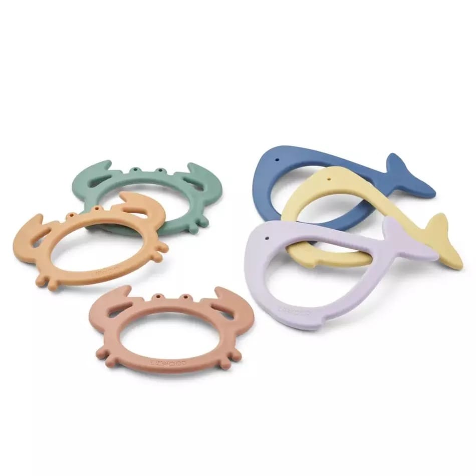 Liewood Calisto Dykkerlegetøj Havdyr 6 Pak