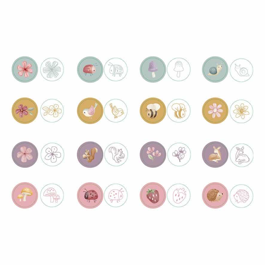 Little Dutch Stempler Fairy Garden 16 Pak