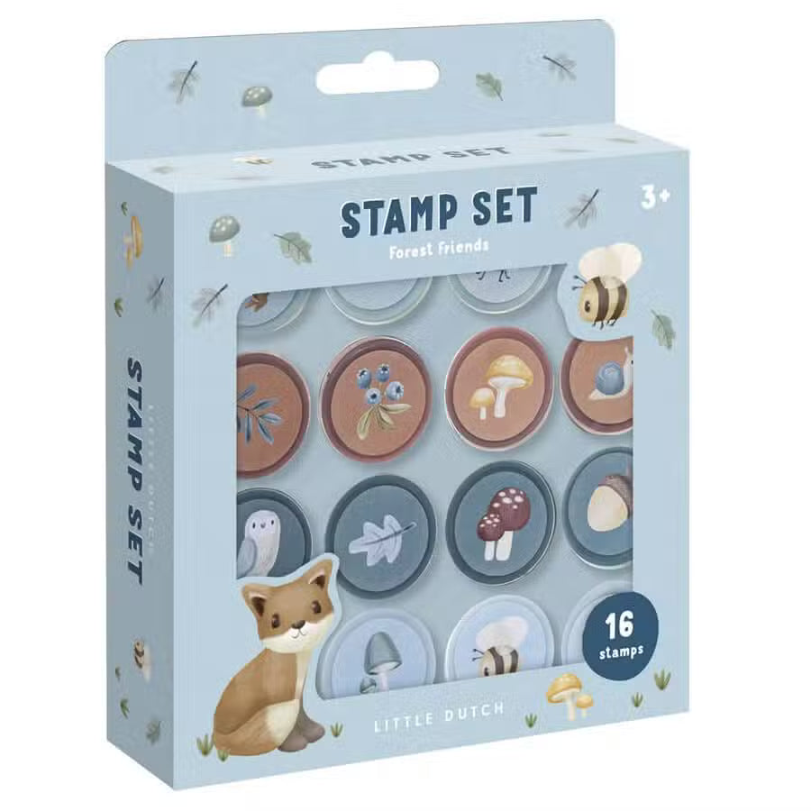 Little Dutch Stempler Forest Friends 16 Pak