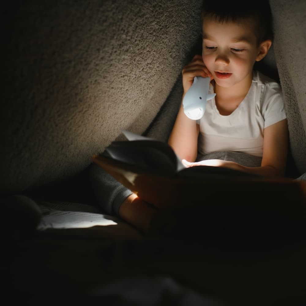 Little L Lommelygte Silikone Krokodille