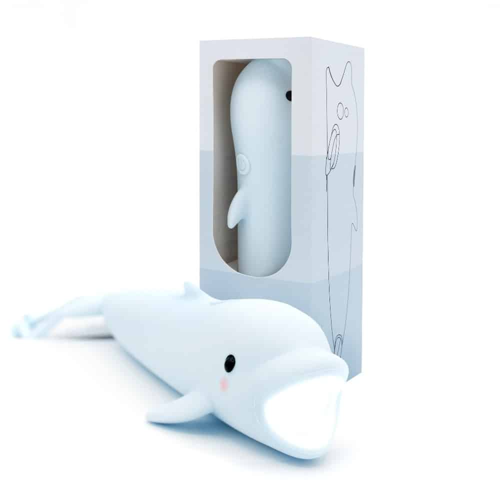 Little L Lommelygte Silikone Delfin