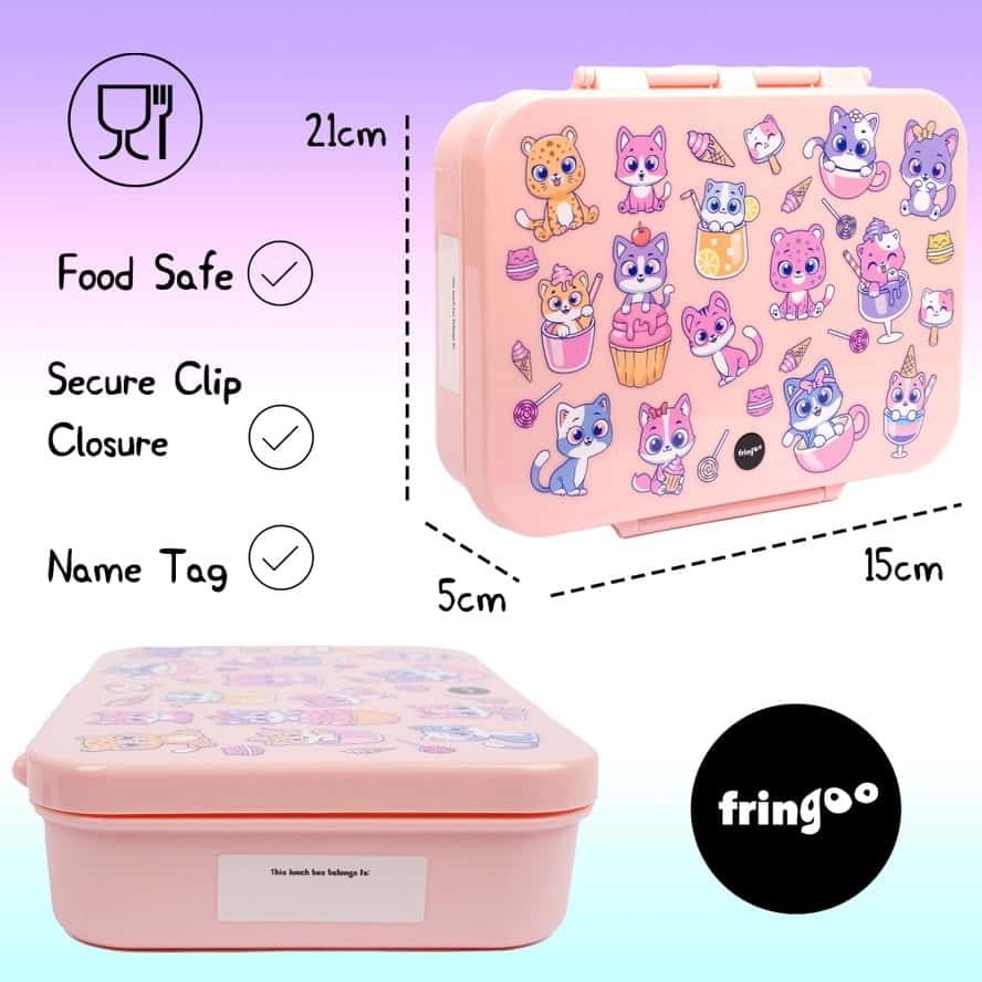 Fringoo Ruminddelt Madkasse Kat