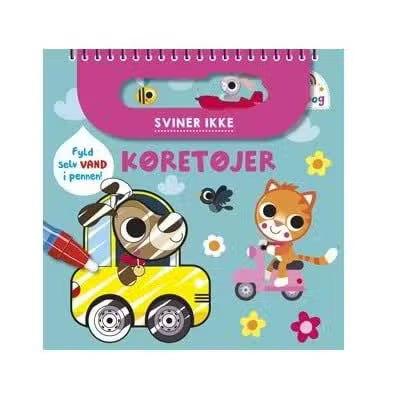 Magisk Malebog For De Mindste Køretøjer