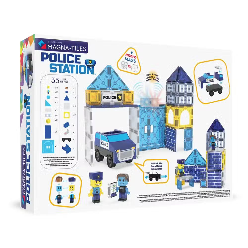 Magna Tiles Politistation 36 Dele