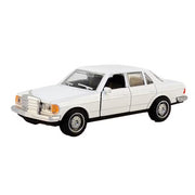 Magni Metalbil Oldtimer Mercedes Hvid