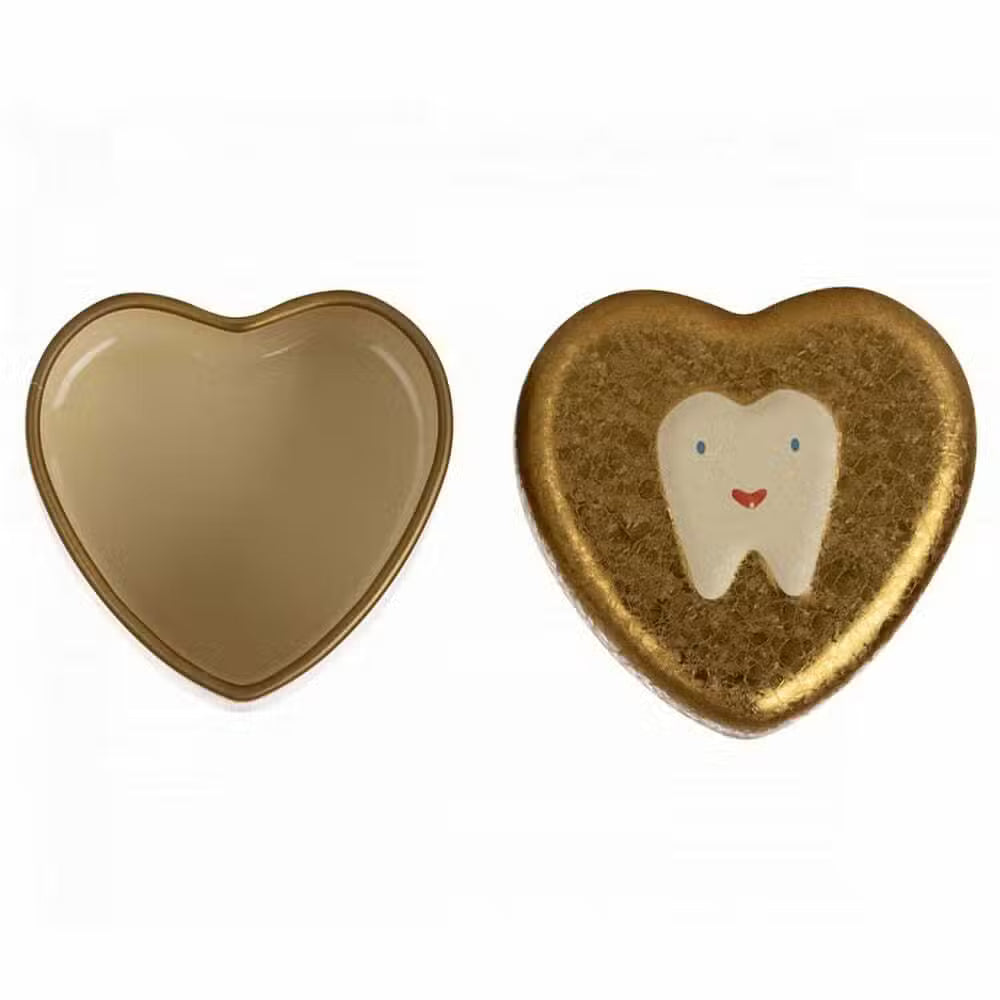 Maileg Æske Til Mælketænder Guld