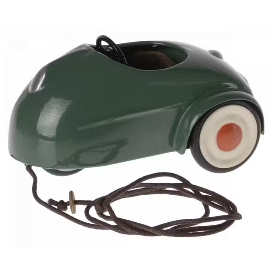 Maileg Bil Mørkegrøn Mus