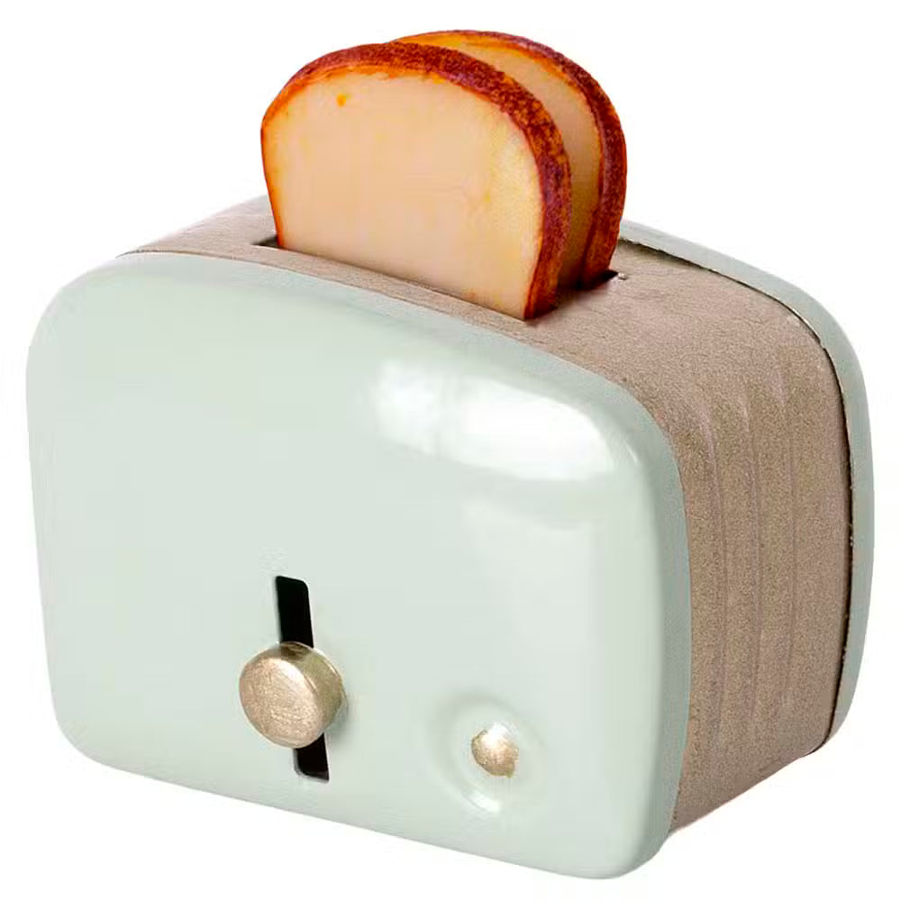 Maileg Brødrister Mint - Inkl. Brød