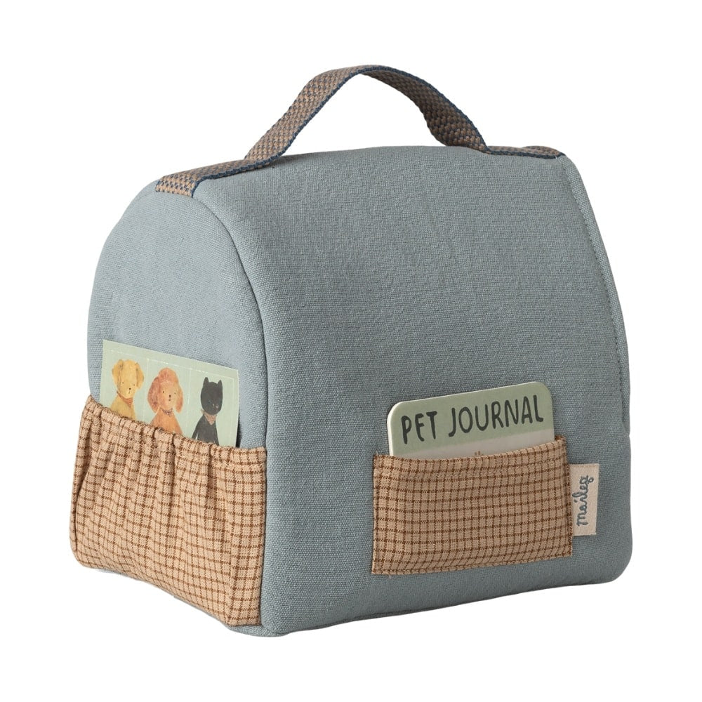 Maileg Kæledyrstaske Blå