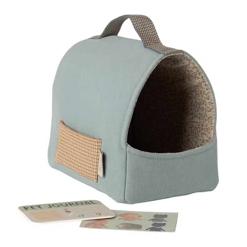 Maileg Kæledyrstaske Blå