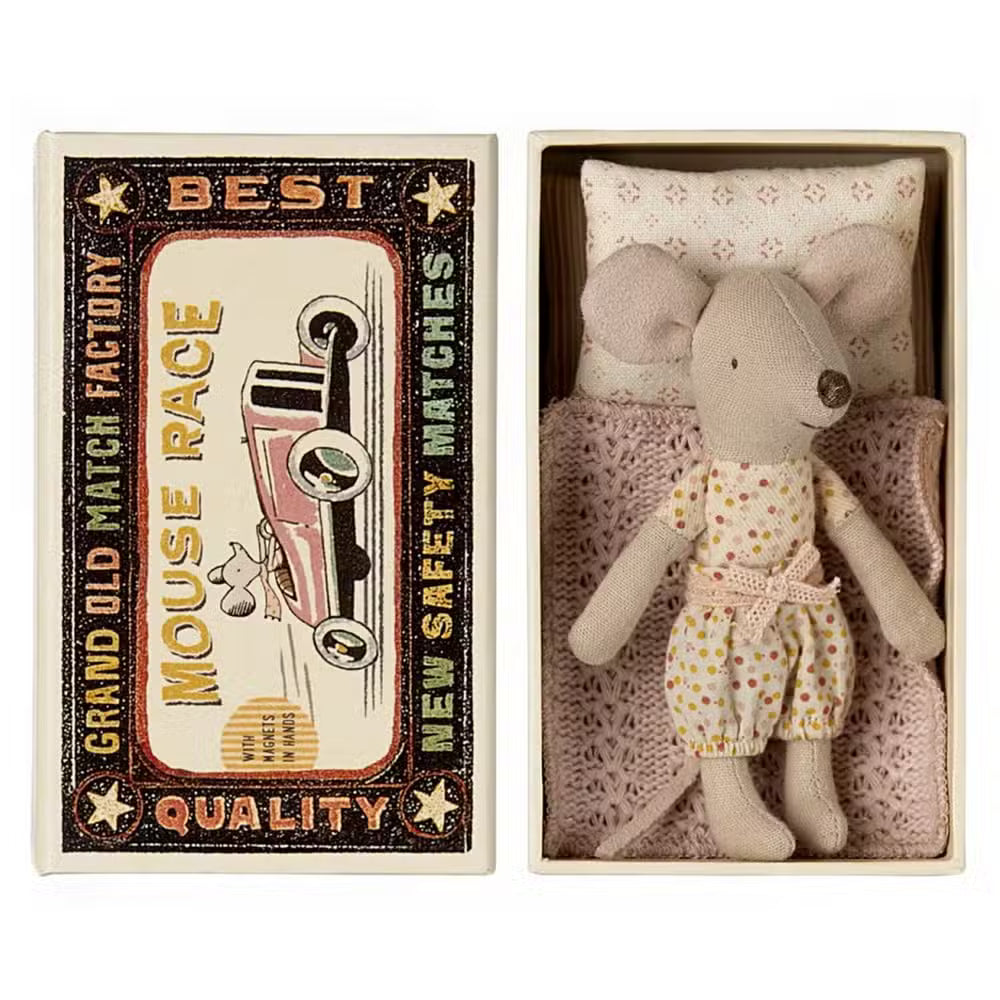 Maileg Mus I Æske Lillesøster Dots