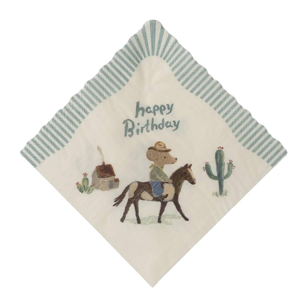 Maileg Servietter Cowboy 20 Pak