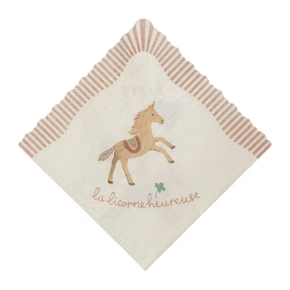 Maileg Servietter Enhjørning 20 Pak