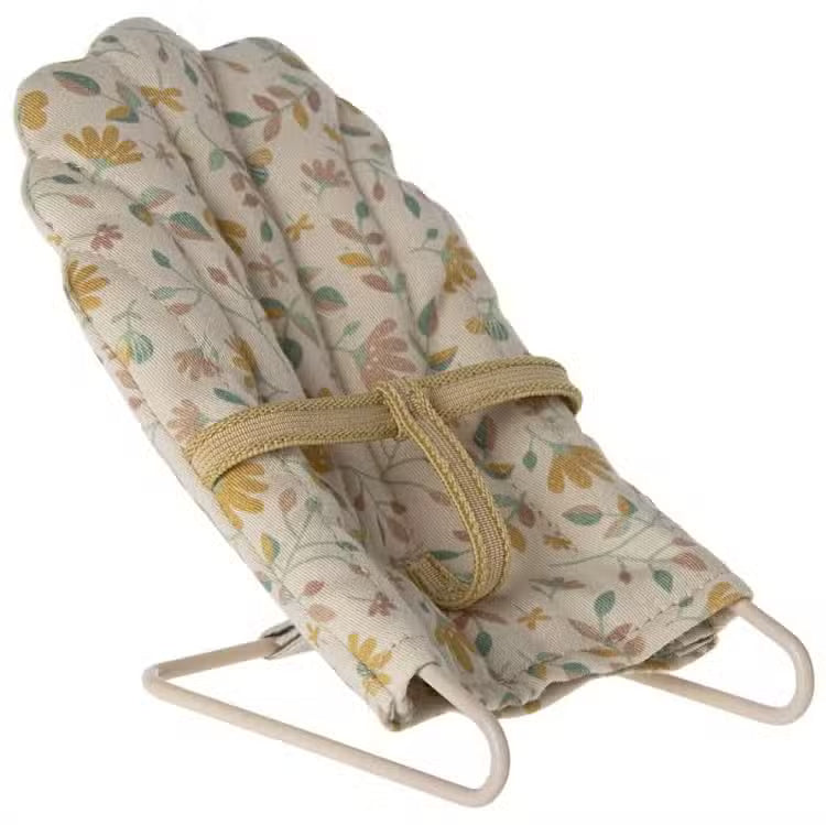 Maileg Skråstol Med Blomster Micro