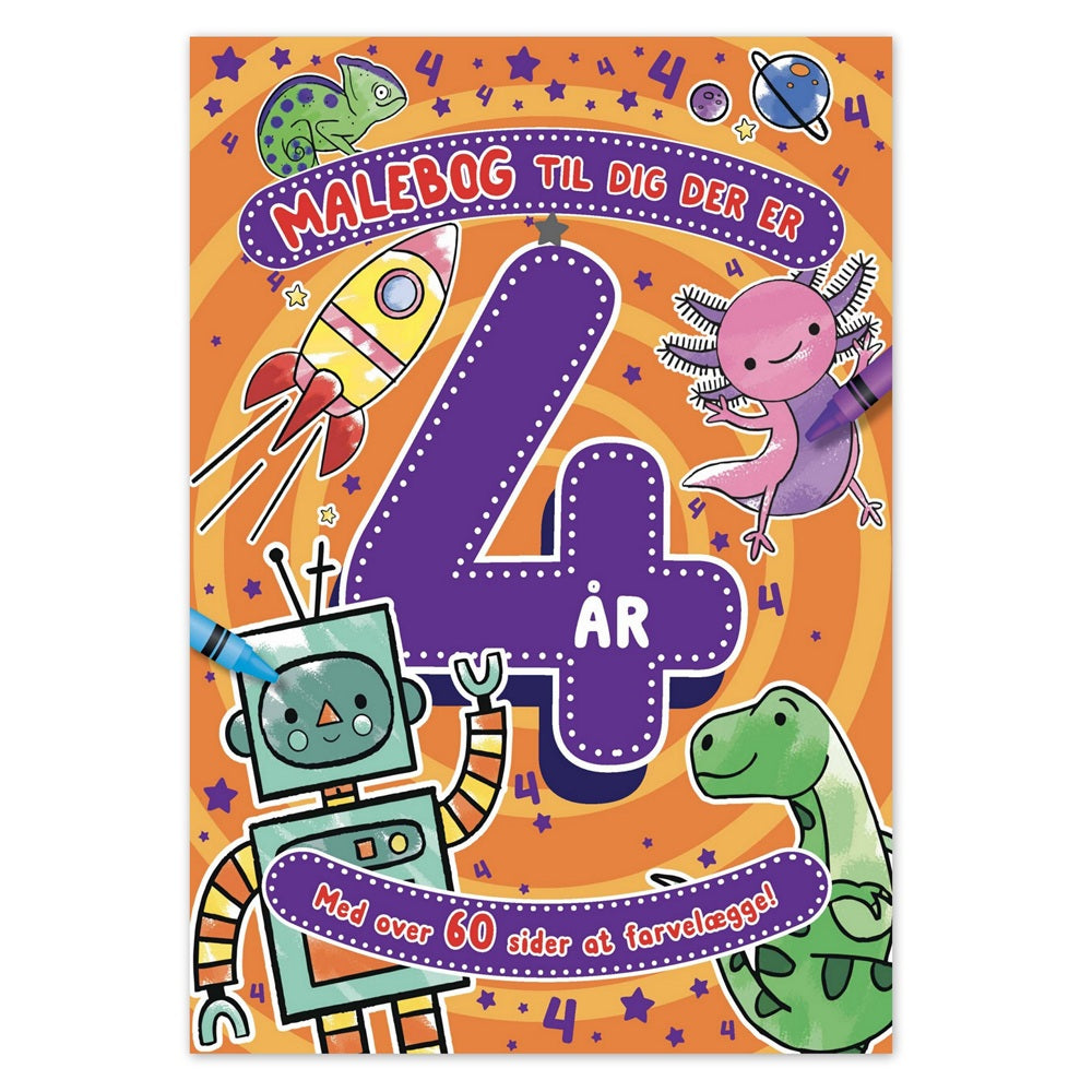 Malebog Til Dig Der Er 4 År