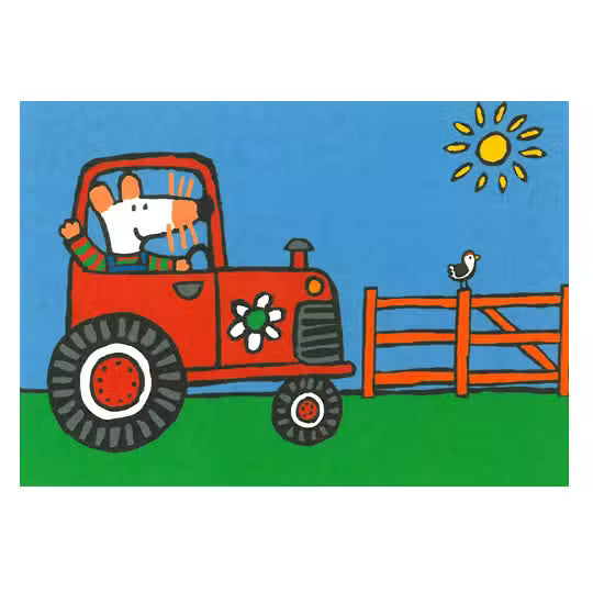 Malle Postkort Traktor