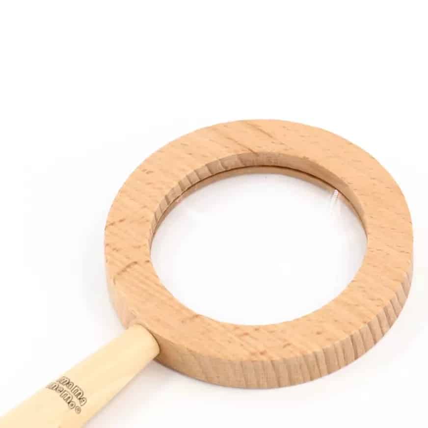 Mamamemo Forstørrelsesglas Træ