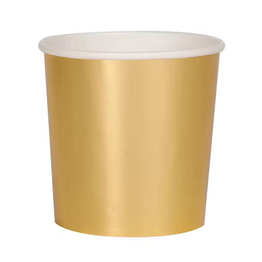 Meri Meri Papkrus Guld 8 Pak