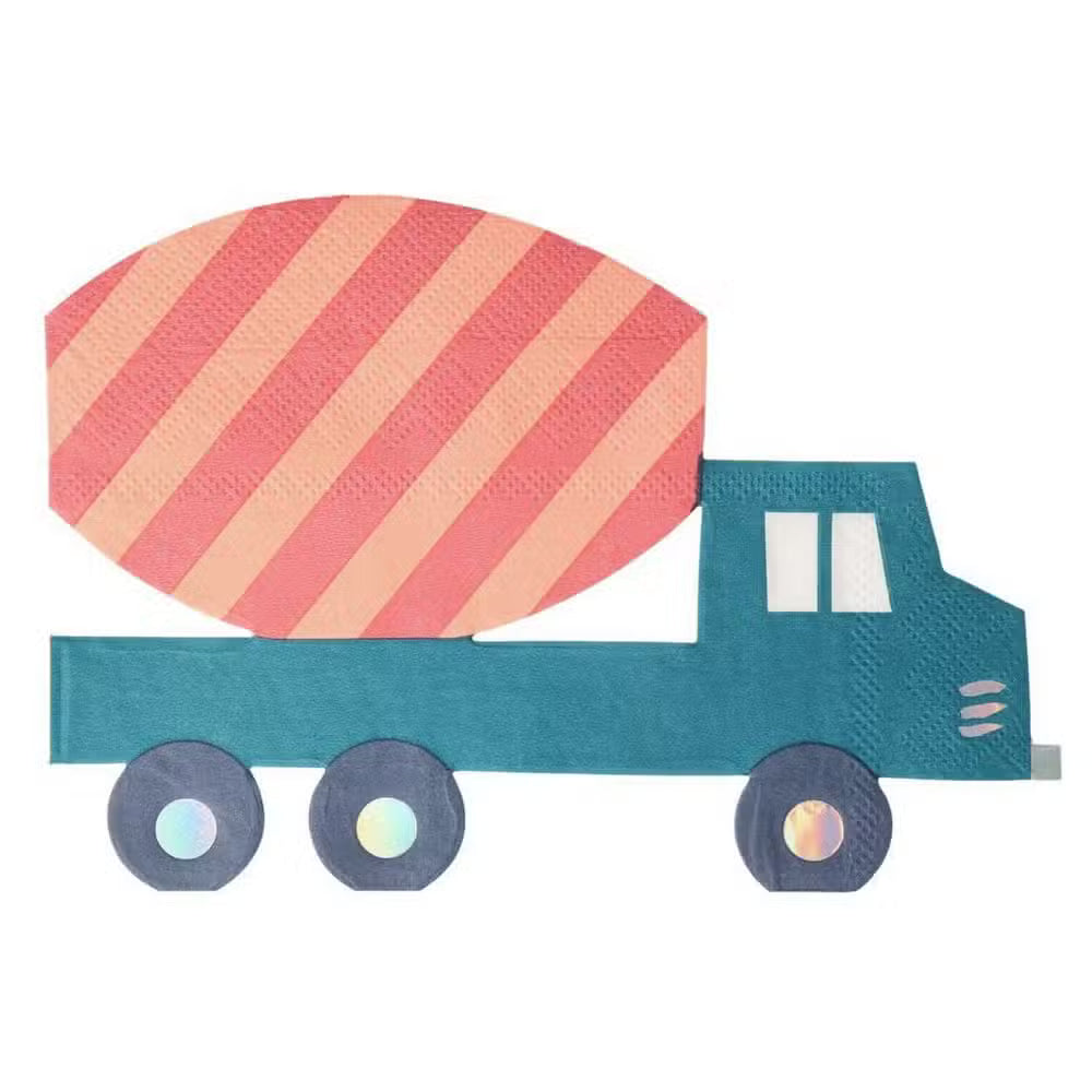 Meri Meri Servietter Cementbil