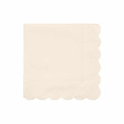 Meri Meri Servietter Cream Small 20 Pak