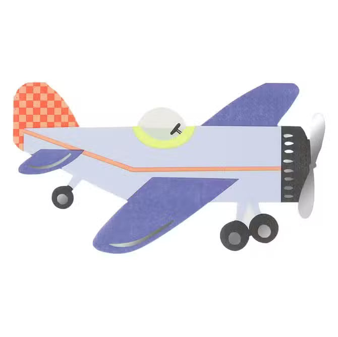 Meri Meri Servietter Flyvemaskine