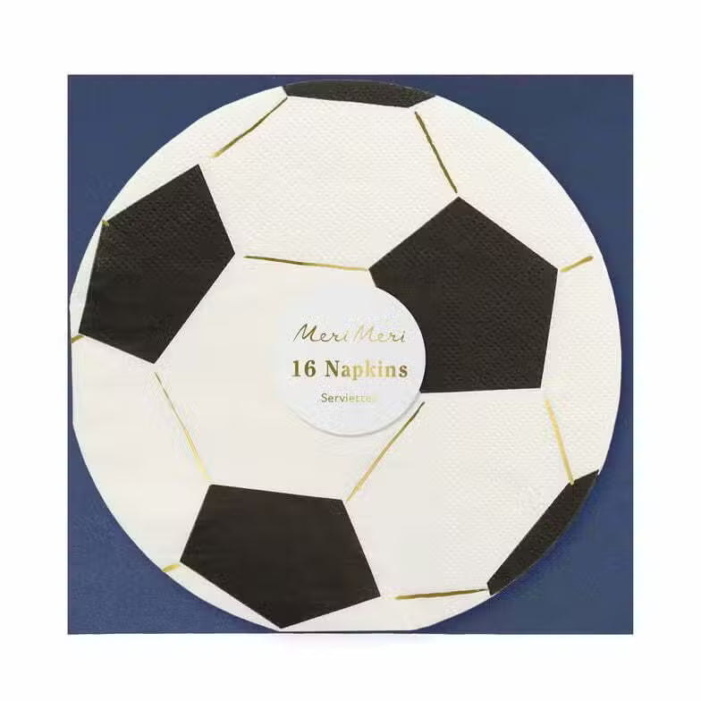 Meri Meri Servietter Fodbold