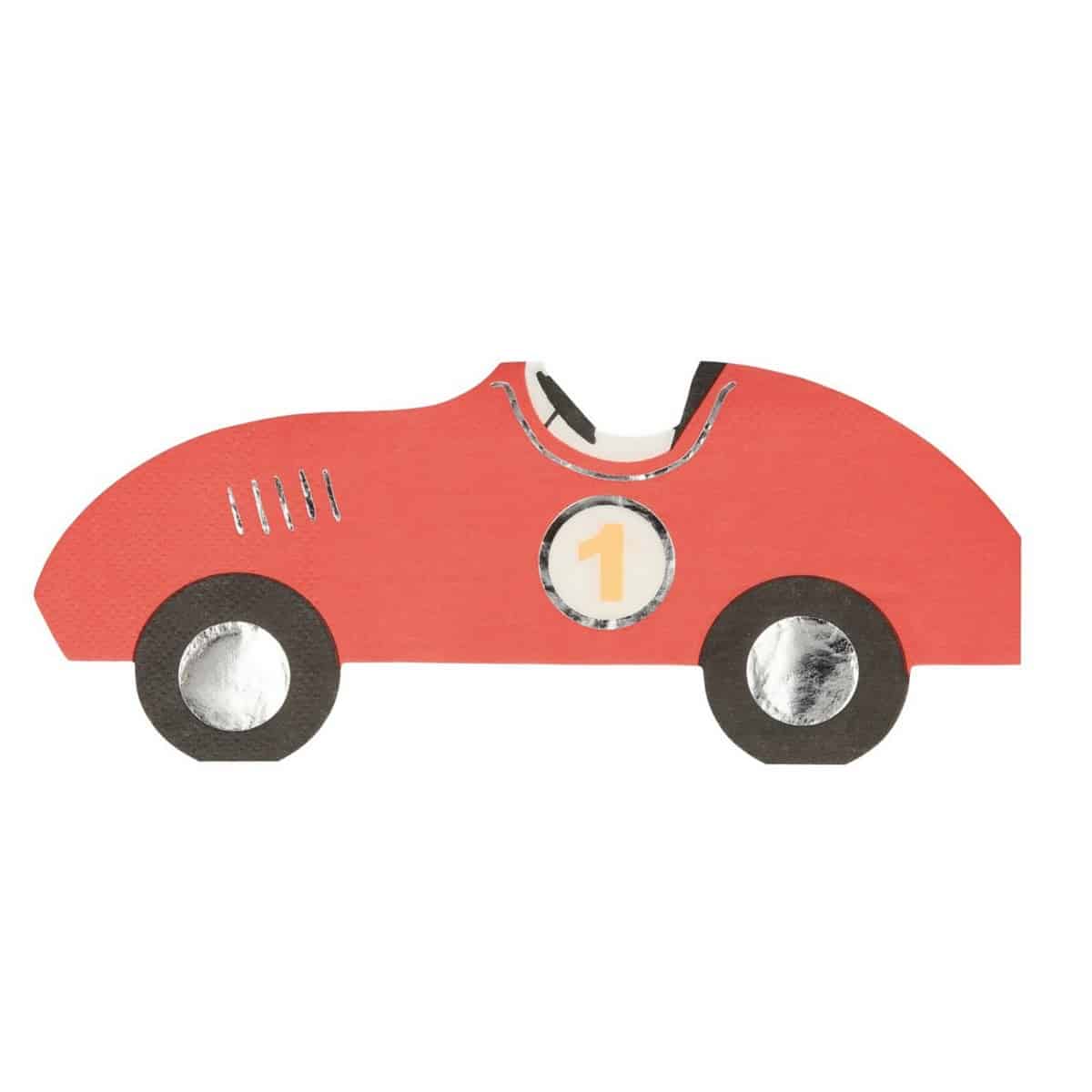 Meri Meri Servietter Racerbil