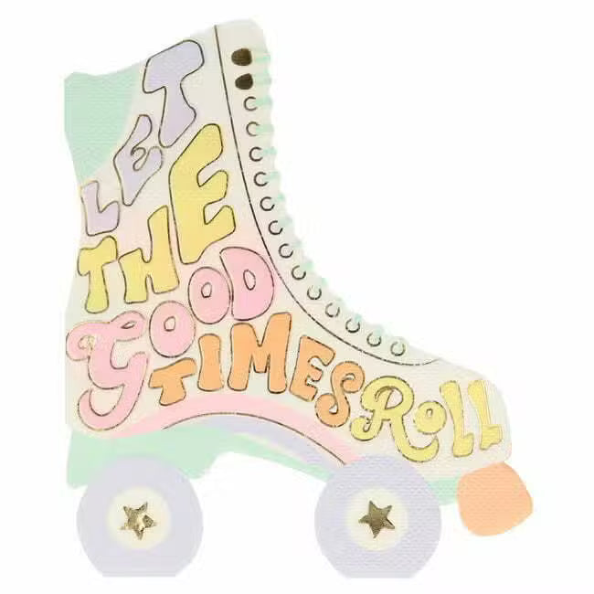 Meri Meri Servietter Rulleskøjte