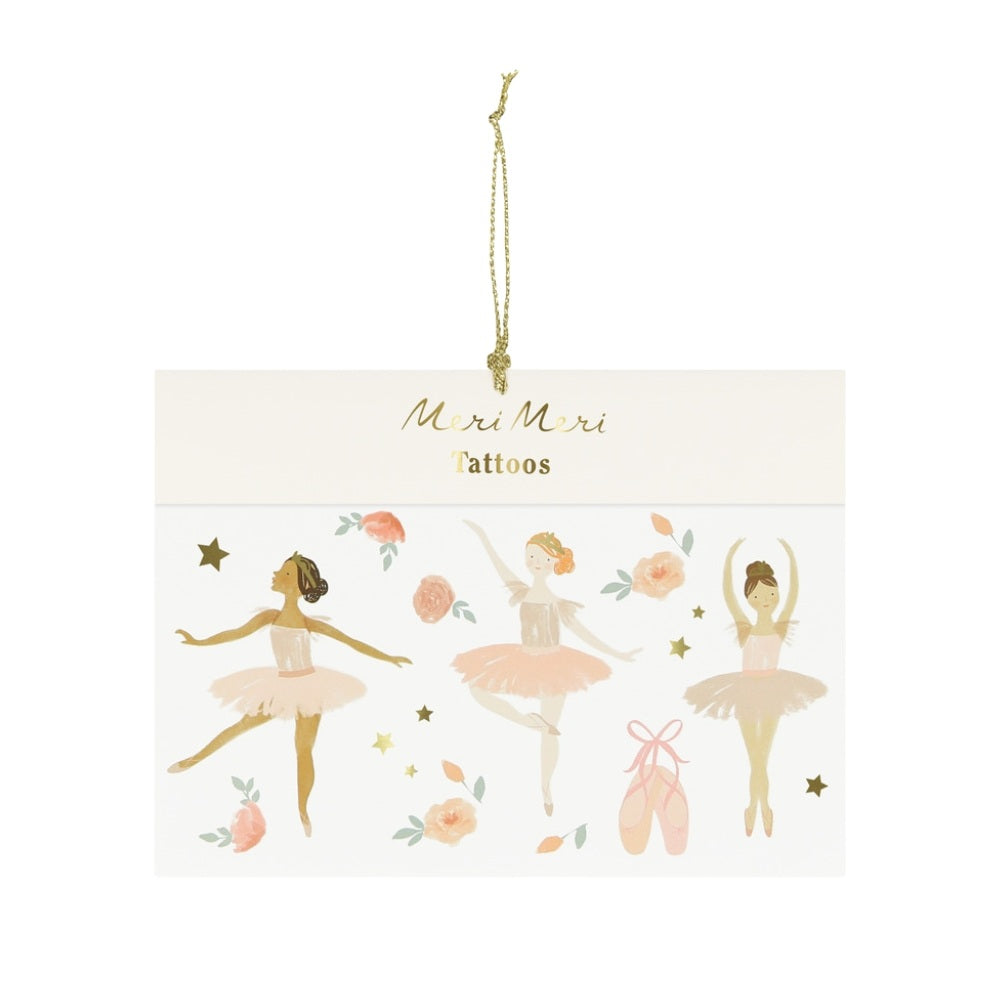 Meri Meri Tatoveringer Ballerina 2 Ark