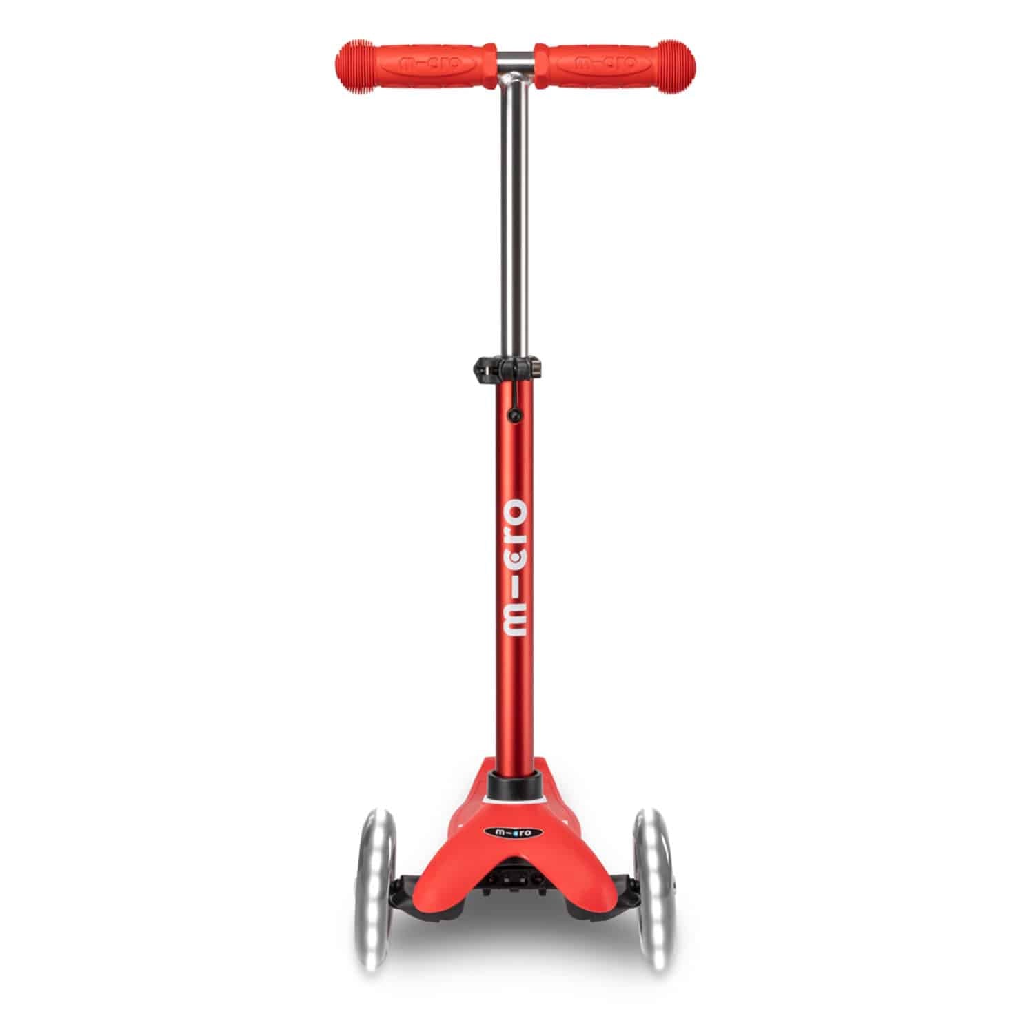 Micro Mini Deluxe LED Løbehjul Rød