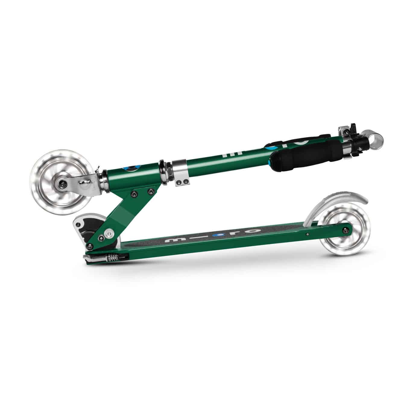 Micro Sprite LED Løbehjul Mørkegrøn