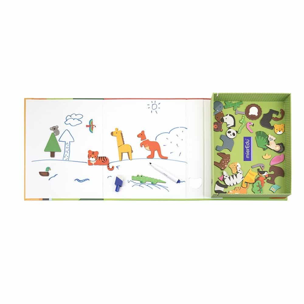 MierEdu Magnetbog Dyrenes Verden