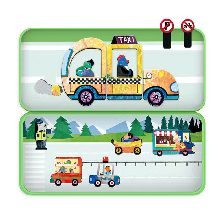 MierEdu Magnetisk Legesæt Biler