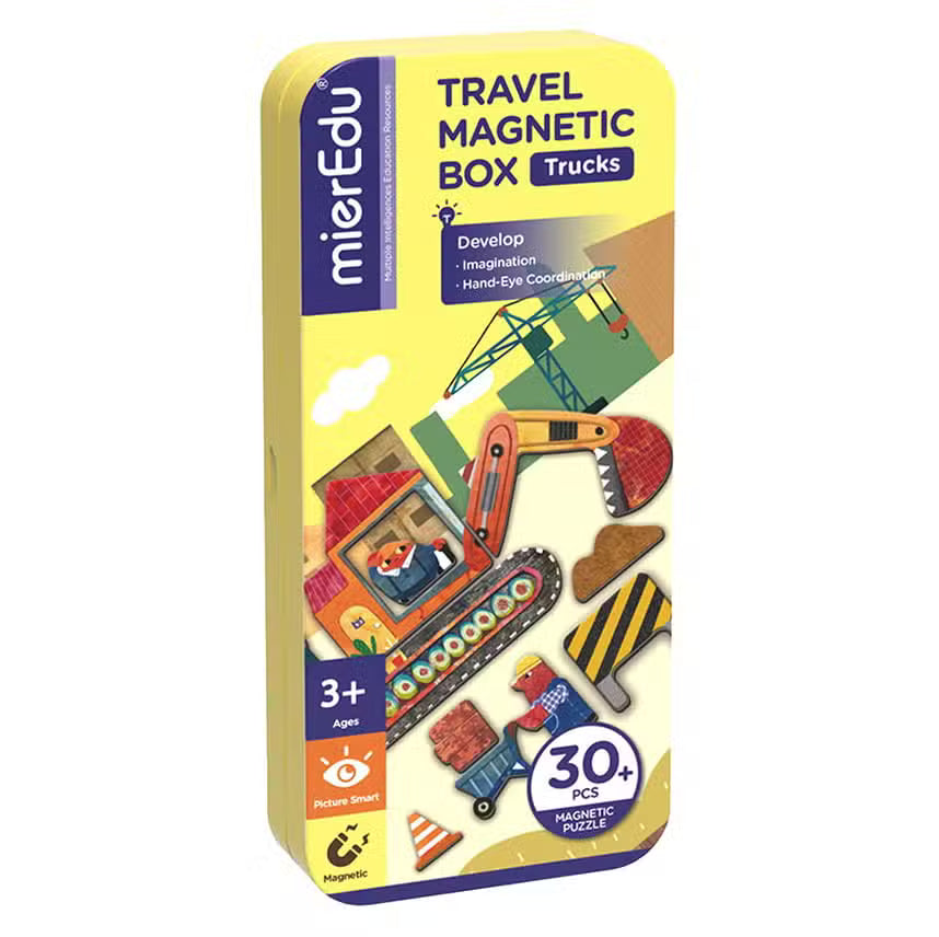 MierEdu Magnetisk Legesæt Byggeplads