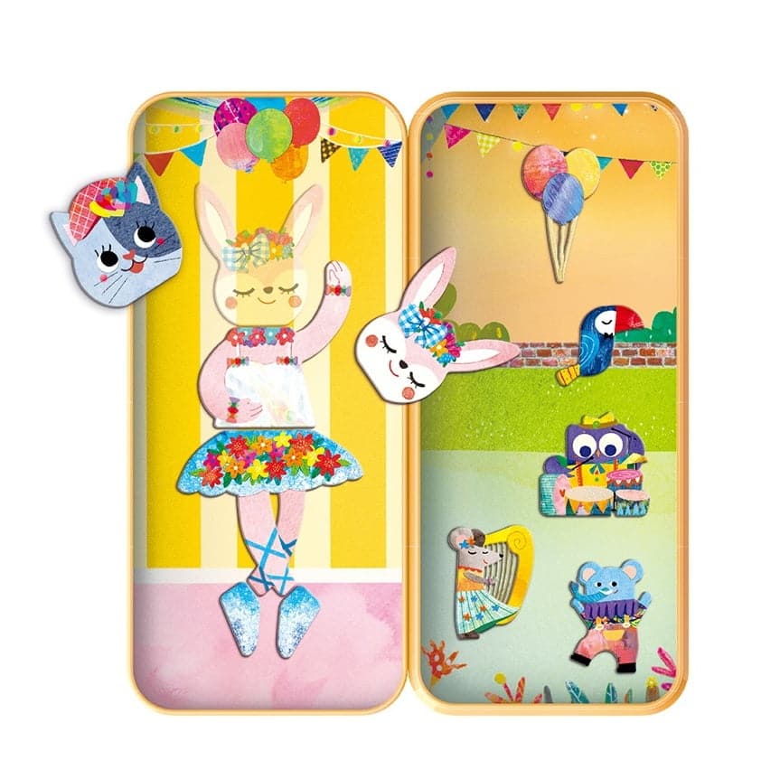 MierEdu Magnetisk Legesæt Dyrenes Fest