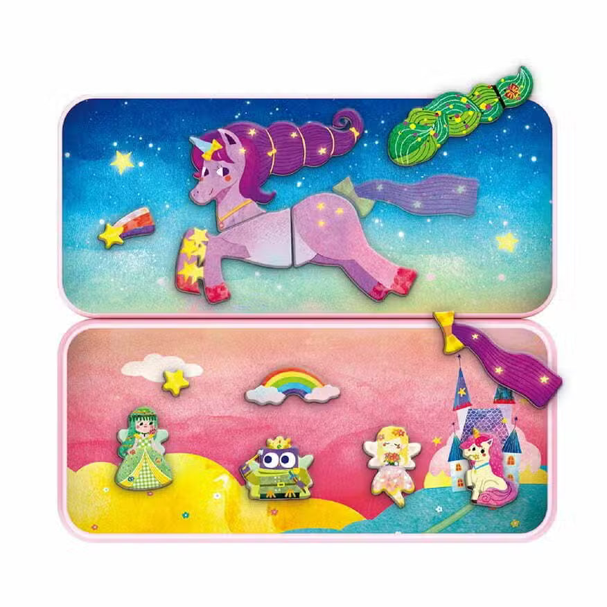 MierEdu Magnetisk Legesæt Enhjørning