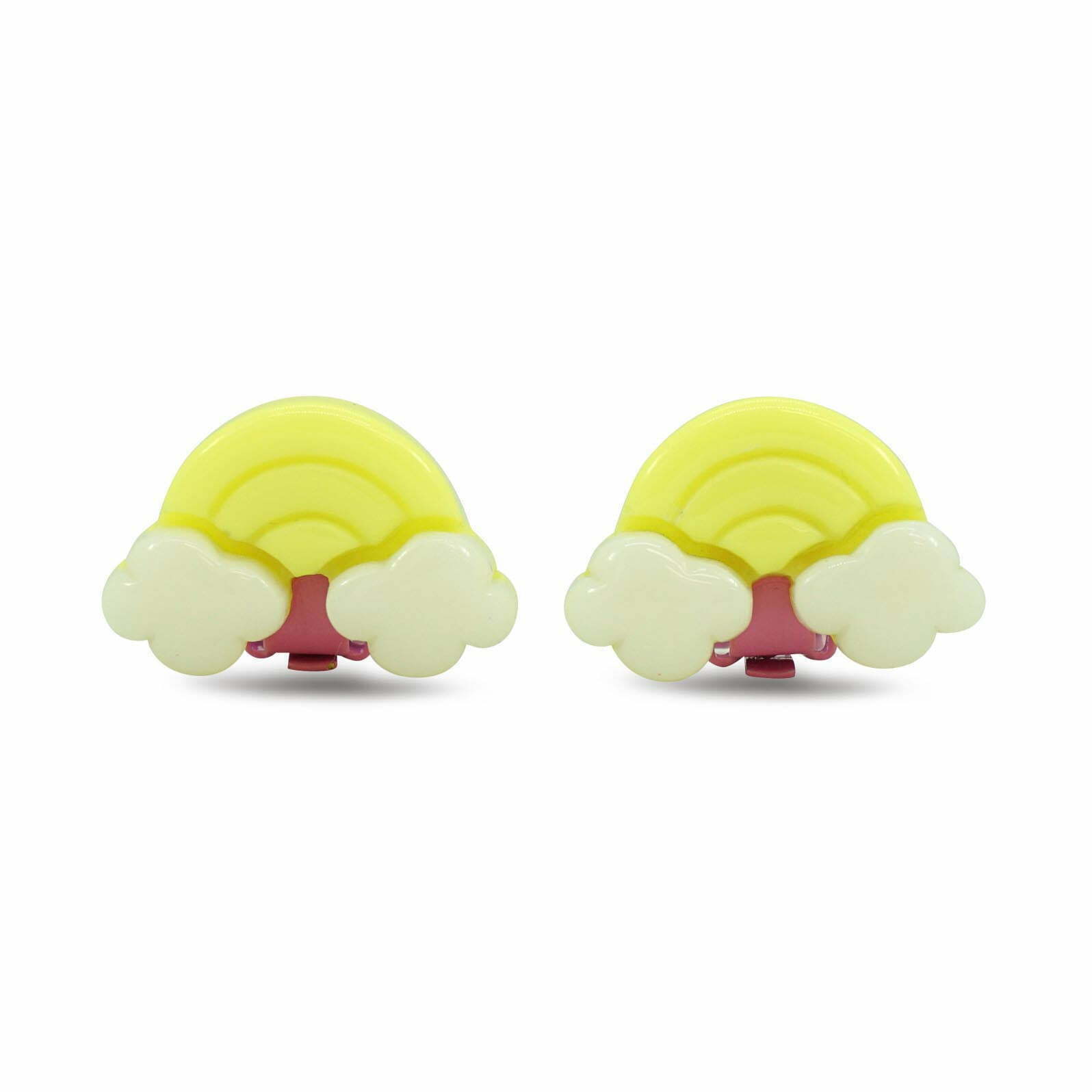 Milk x Soda Clips Øreringe Cloudy Dream Gul