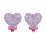 Milk x Soda Clips Øreringe Candy Hjerte Lilla