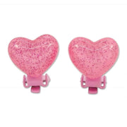 Milk x Soda Clips Øreringe Candy Hjerte Pink
