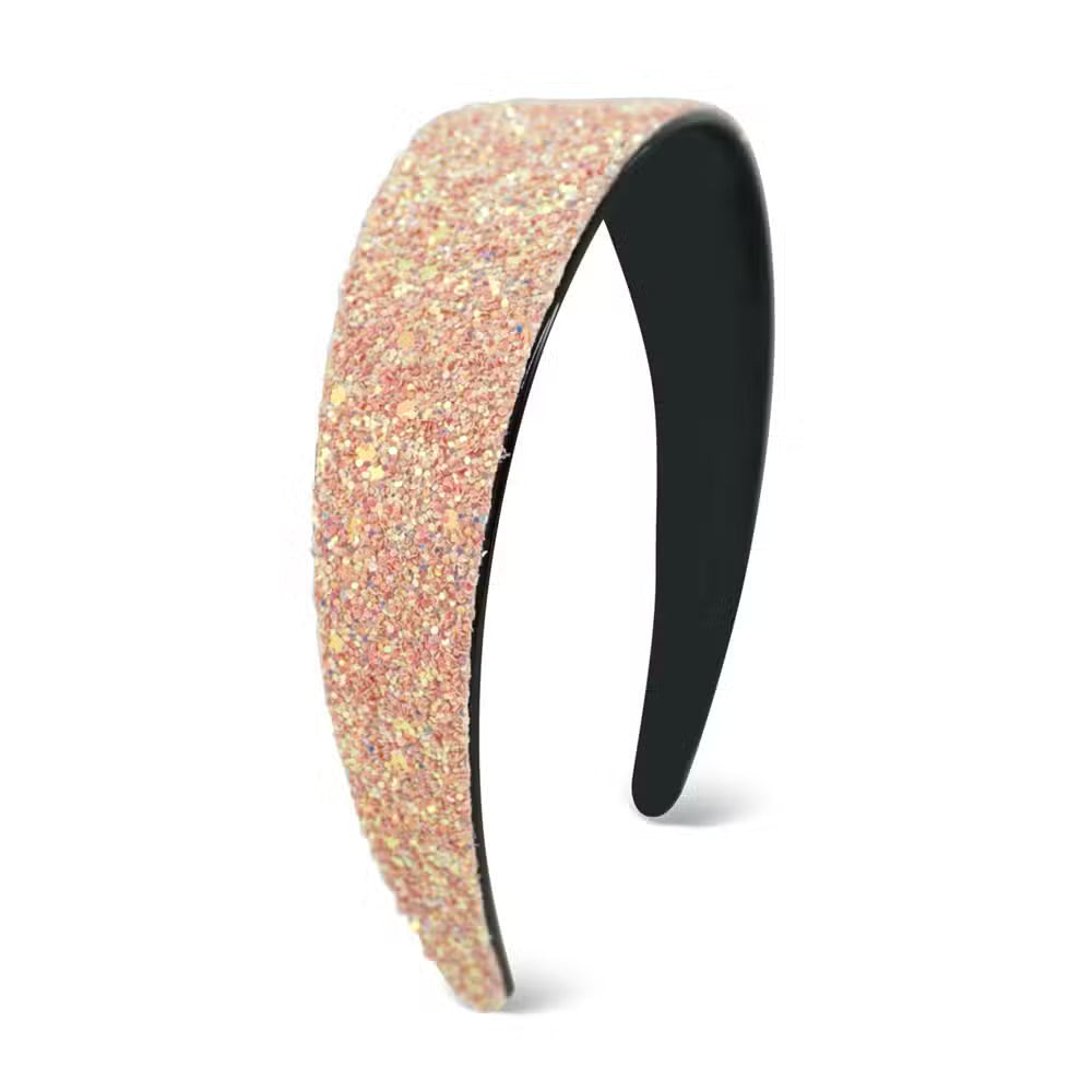 Milk x Soda Hårbøjle Glitter Champagne