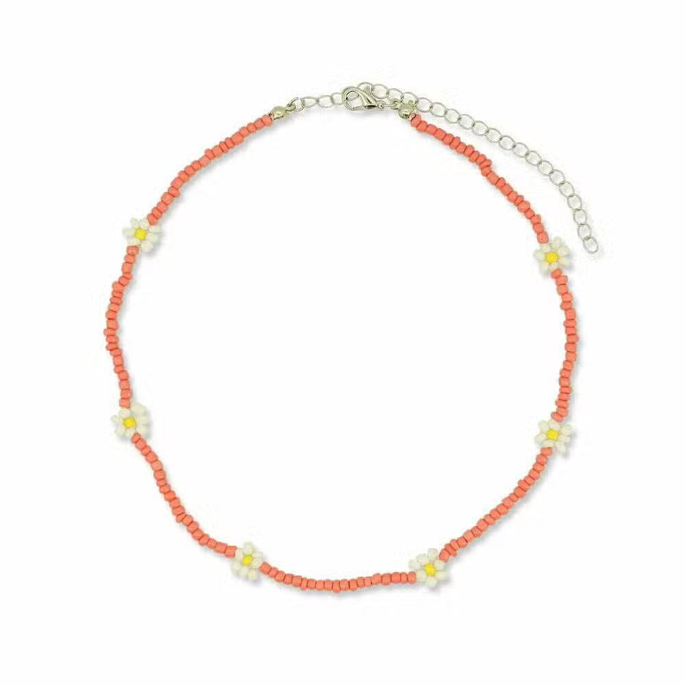 Milk x Soda Halskæde Daisy Fersken