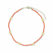 Milk x Soda Halskæde Daisy Fersken